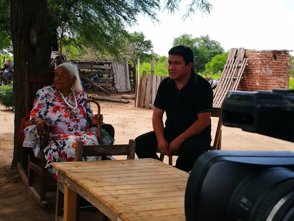 Rosa-Grilo-sobreviviente-de-la-Masacre-junto-a-Juan-Chico-el-historiador-qom-que-fue-clave-para-reconstruir-lo-sucedido-en-Napalpi.-Fuente-fiscales